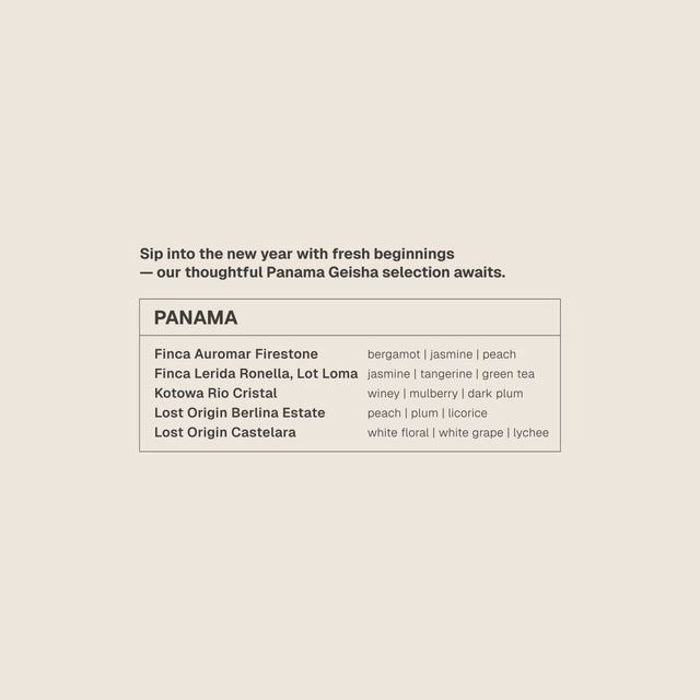 New Year Deluxe Panama Geisha Coffee Drip Bag Box Set (5pcs)